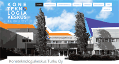 Desktop Screenshot of koneteknologiakeskus.fi